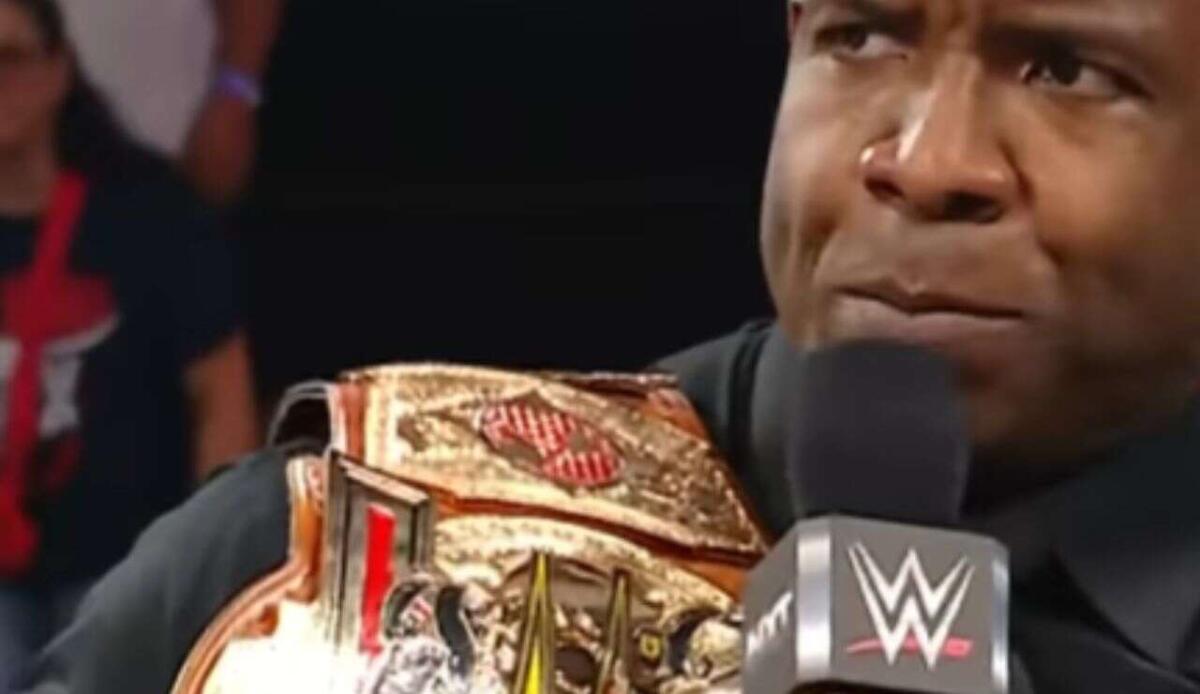 Stipendi WWE in crescita: il minimo garantito sale a 350.000 dollari - Campione WWE Moose (screenshot WWE/Instagram) - www.managementcue.it