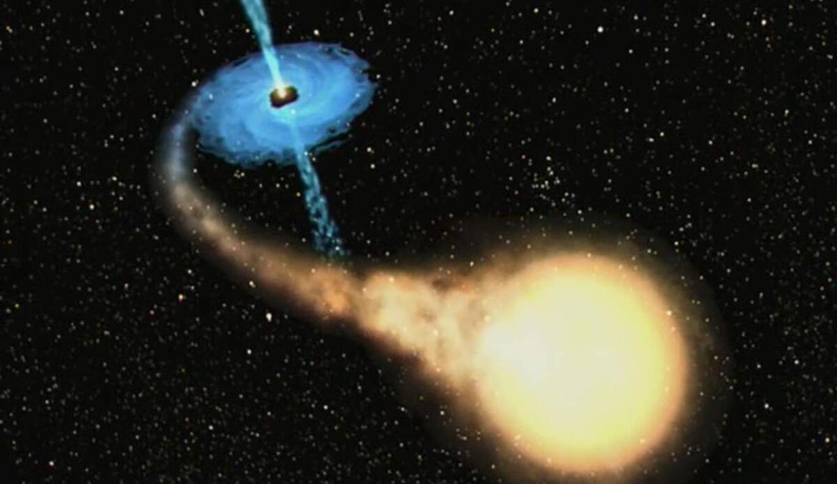 Scoperto il potere nascosto dei microquasar a bassa massa: accelerano particelle fino a 10 GeV - La capacità mai vista dei microquasar (ESA foto) - www.aerospacecue.it