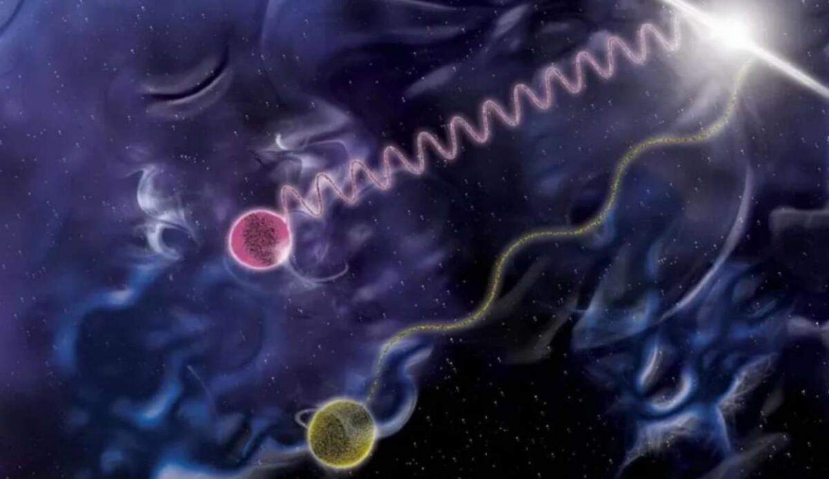 L’esperimento che riscrisse la fisica: la scoperta casuale che cambiò tutto sulla luce - Fotoni in movimento (NASA foto)  - www.sciencecue.it
