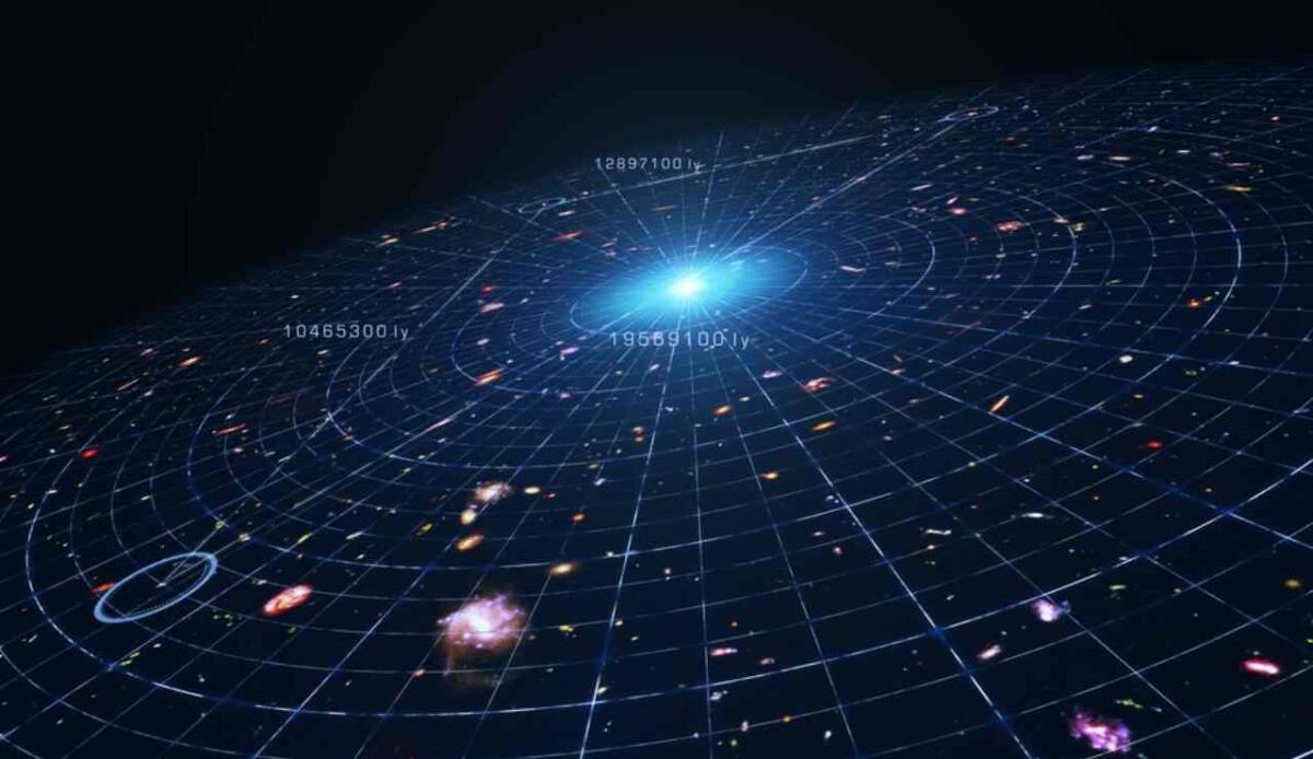 Cosmologia e vita aliena: la revisione dell’Equazione di Drake introduce il fattore energia oscura - Espansione dell'Energia Oscura (NASA SVS foto) - wwwaerospacecue.it