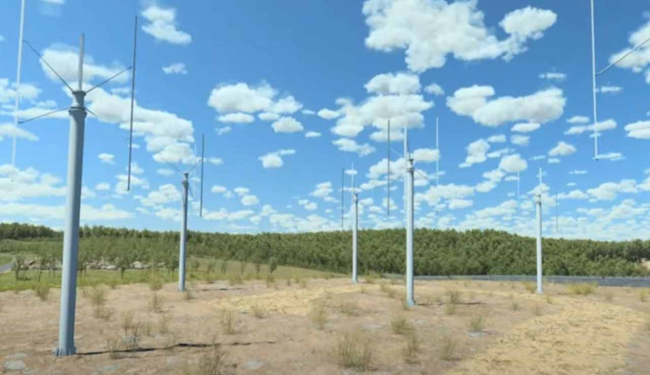 Illustrazione delle turbine Quinoa (Enerfip - youtube screenshot)