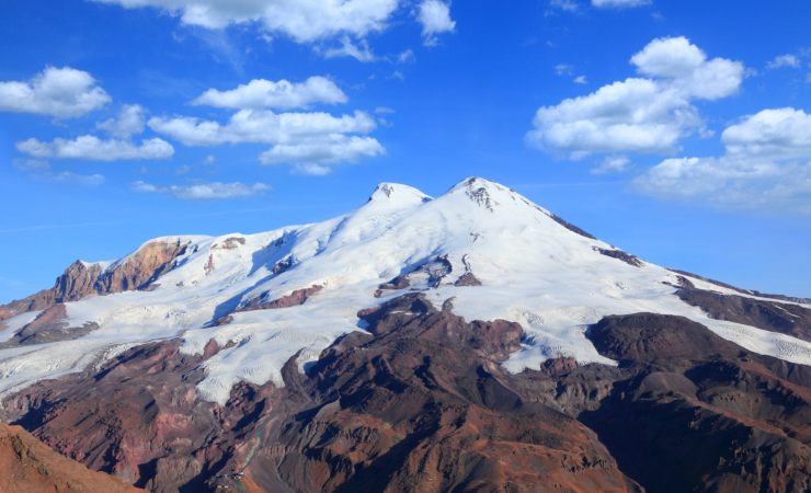 cime innevate della groenlandia