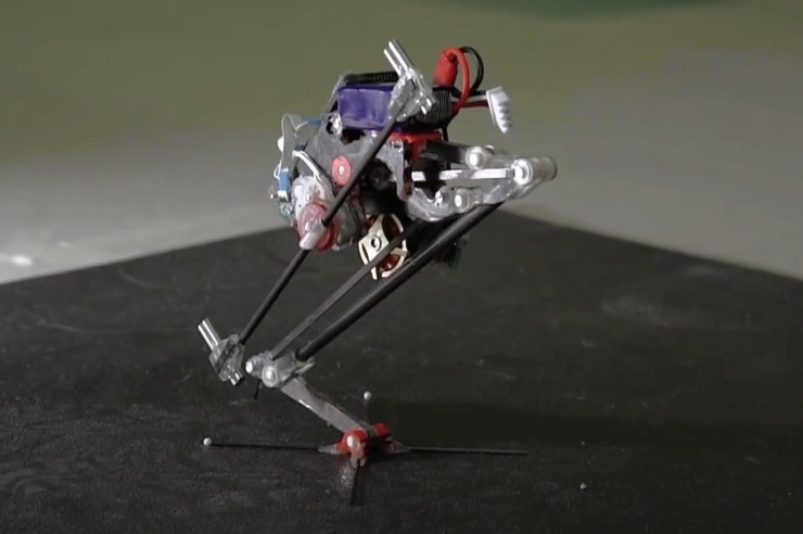 Il robot Salto (CNET - youtube screenshot) - www.aerospacecue.it