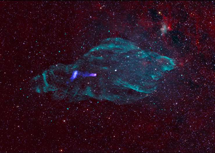 Individuazione di un microquasar (NASA foto) - www.aerospacecue.it