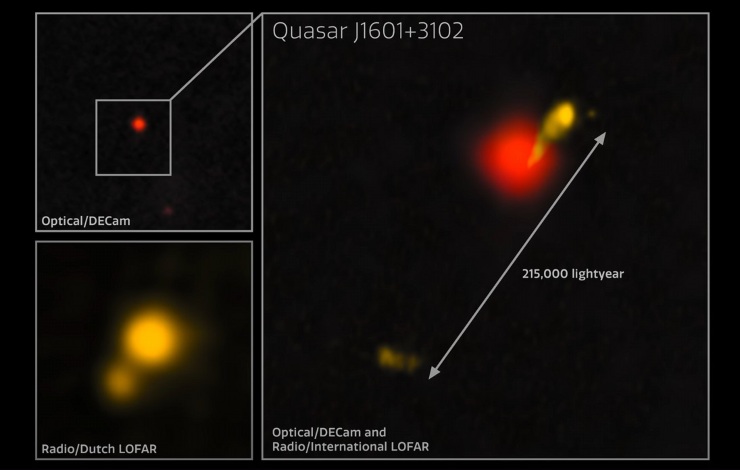 L'incredibile rivelazione individuata da LOFAR (SciTech Daily - youtube screenshot) - www.aerospacecue.it