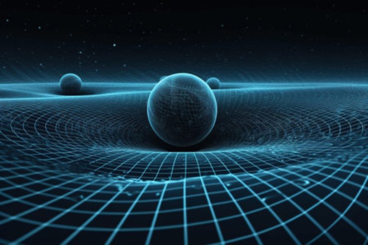 Illustrazione delle onde gravitazionali (123RF foto) - www.aerospacecue.it