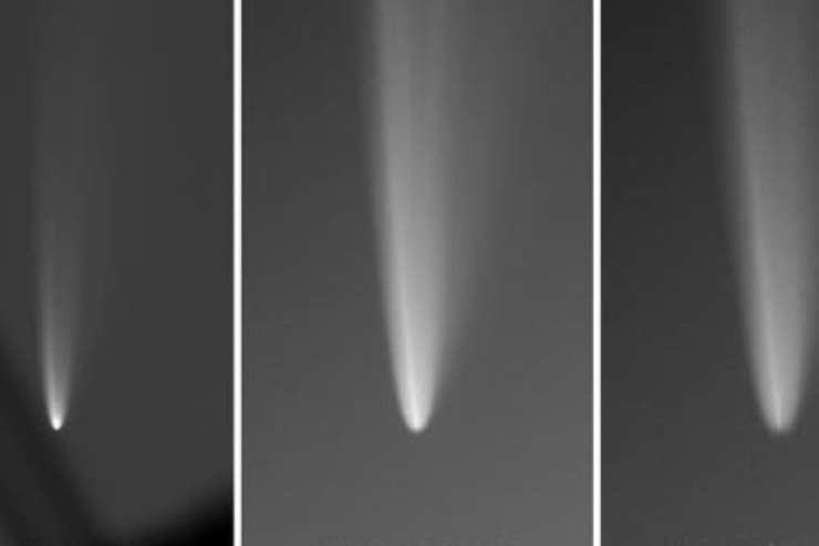 La cometa si è affranta al sole - aerospacecue.it (NASA)