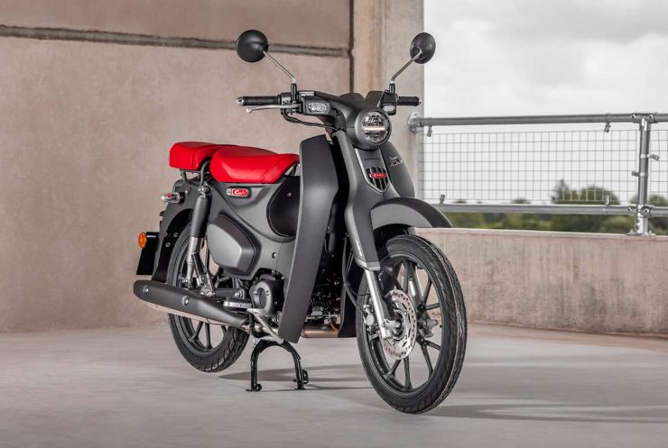 Illustrazione del modello C125 Super Cub (honda.it FOTO) -www.vehiclecue.it