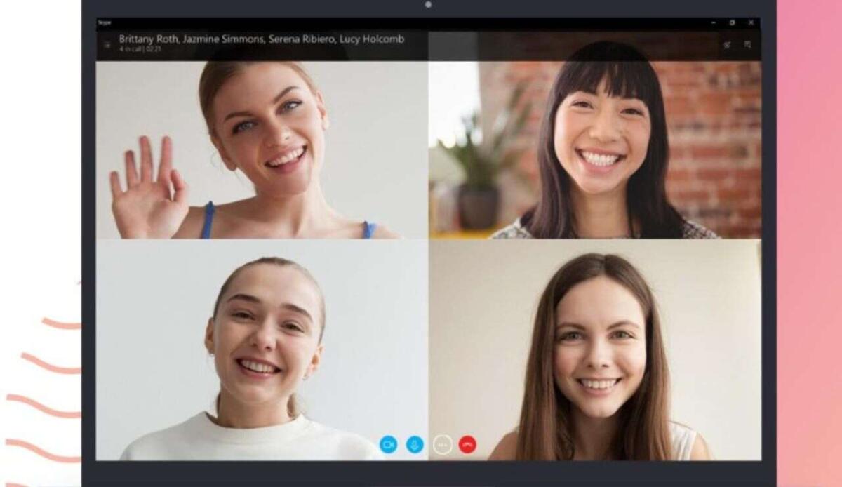 La fine di un'era: Skype chiuderà definitivamente, arriva la data ufficiale - Call Skype (screenshot @skype/Instagram) - www.systemcue.it