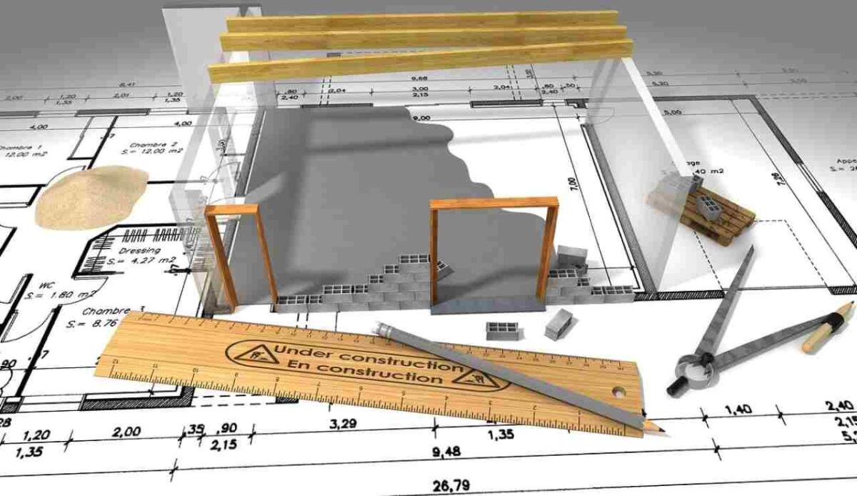 Permessi per allargare il balcone: iter da seguire e ruolo del condominio - Illustrazione di un progetto (Pixabay FOTO) - www.buildingcue.it