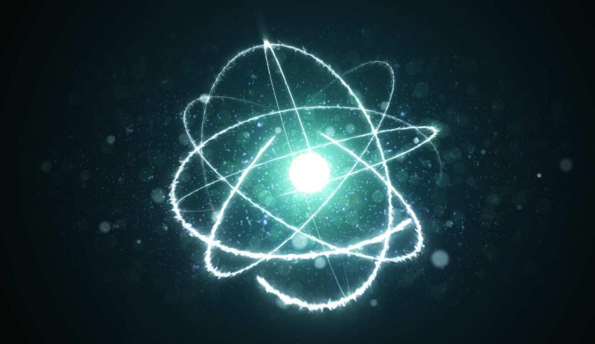 Il nucleo dell’atomo di piombo-208 non è sferico ma deformato come un pallone da rugby - Struttura dell'atomo (Canva foto) - www.sciencecue.it