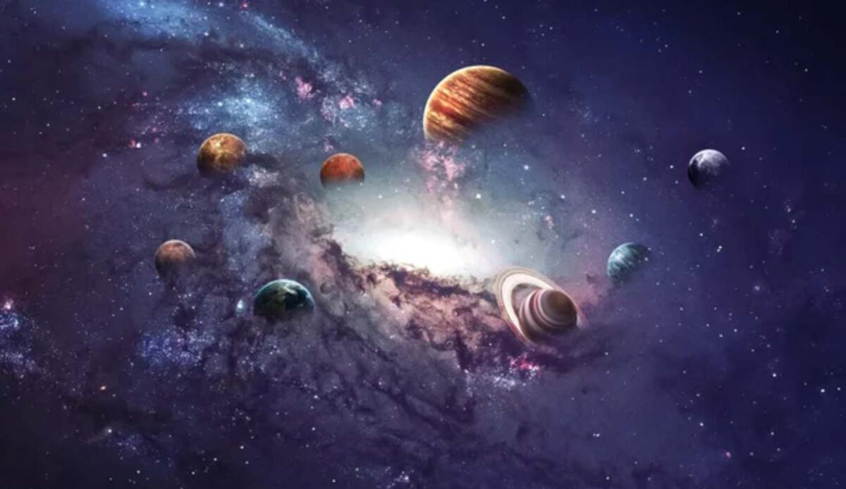 Pianeti, gli astronomi hanno scoperto qualcosa di emozionante | Un nuovo Pianeta ha visto la luce: importante per comprendere come nascono - Illustrazione dell'universo (Depositphotos foto) - www.aerospacecue.it