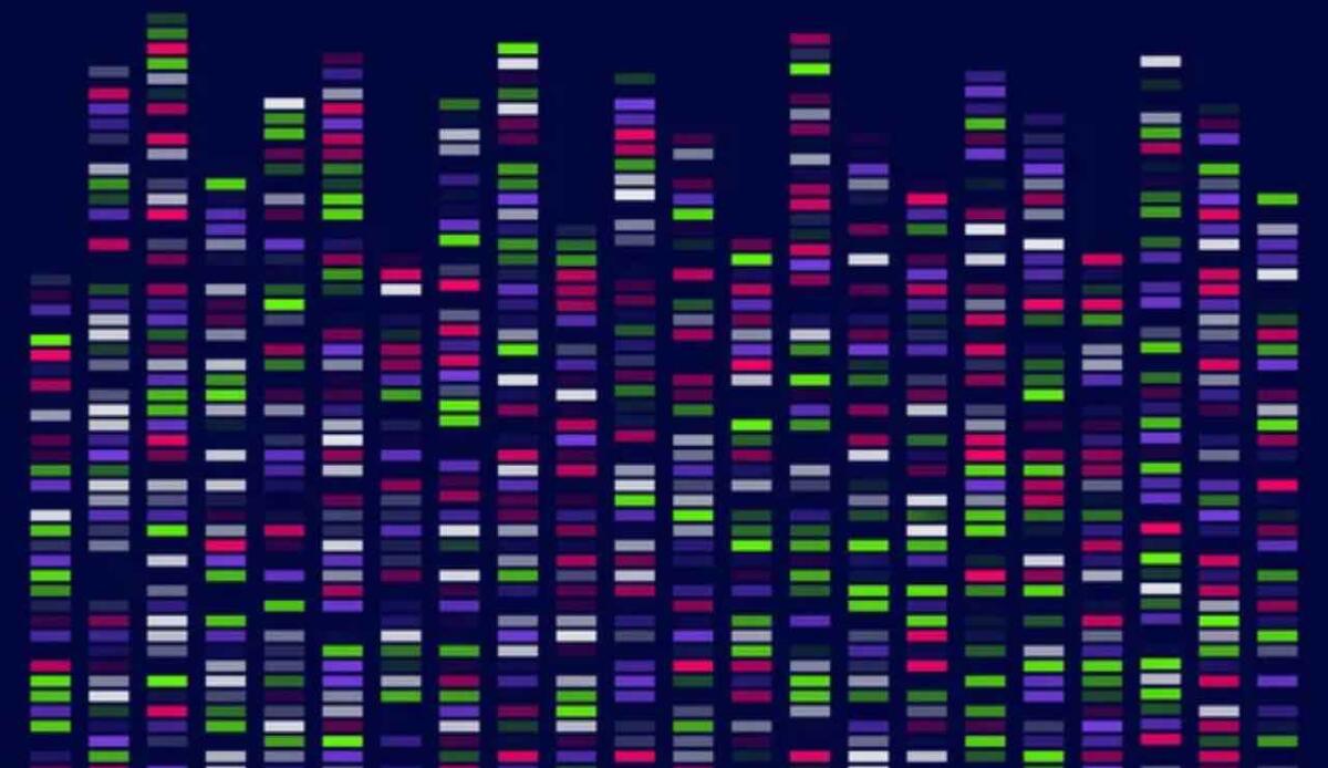 EVO 2, il modello di IA che prevede le mutazioni e crea genomi interi - Analisi della sequenza genomica (Depositphotos foto) - www.sciencecue.it
