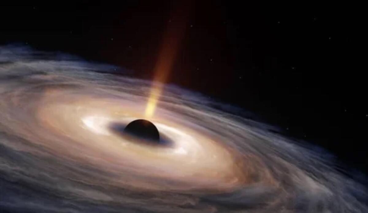 Il buco nero al centro della galassia è sempre attivo: osservata variabilità continua - Buco nero (Depositphotos foto) - www.aerospacecue.it