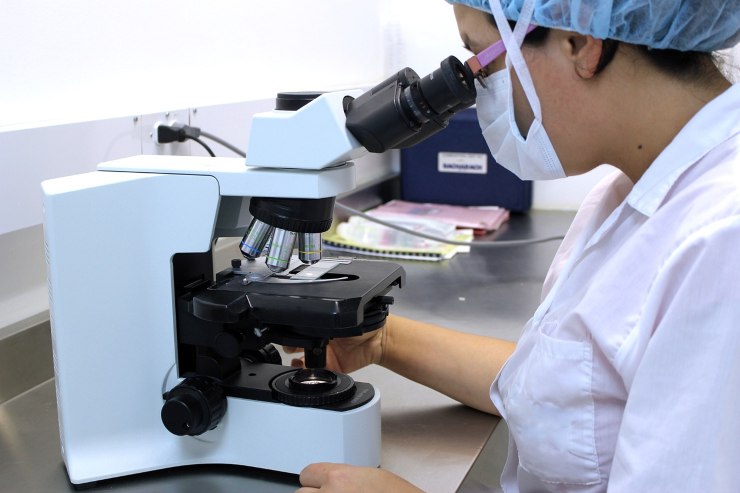 Illustrazione di una ricercatrice in un laboratorio (Pixabay FOTO) - www.systemscue.it