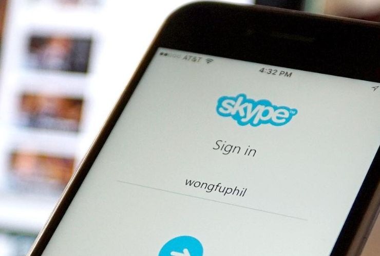 Skype su smartphone (screenshot @skype/Instagram) - www.systemcue.it
