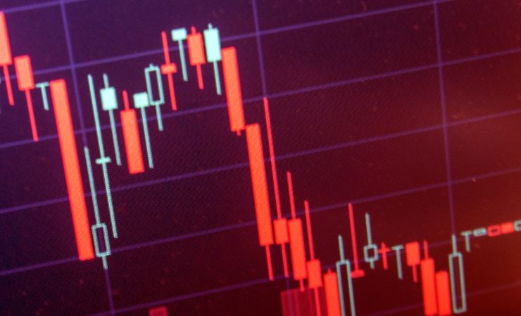 Crollo del mercato finanziario indiano (Canva foto) - www.financecue.it
