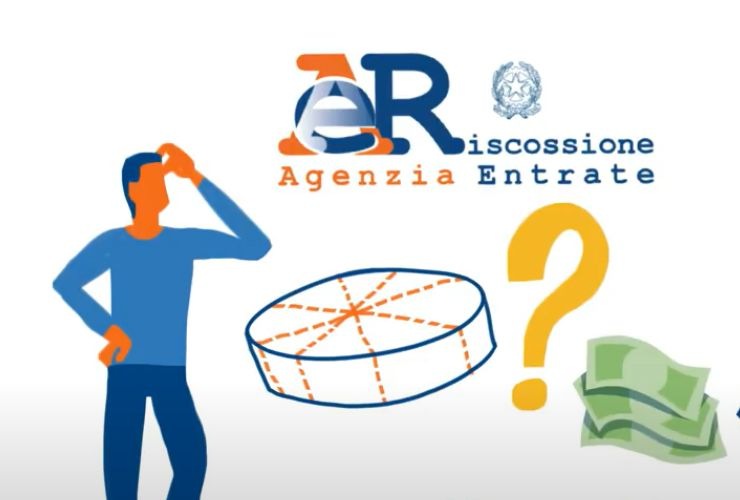 Rateizzare i debiti con l'Agenzia delle Entrate Riscossione (screenshot Agenzia delle Entrate Riscossione/YouTube) - www.financecue.it