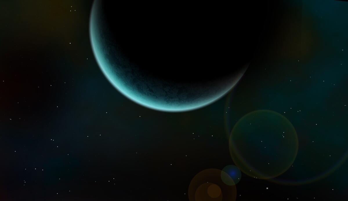 Simulazioni ad alta risoluzione mostrano che il 14% dei mondi erranti si forma in sistemi multipli - Illustrazione di un pianeta (Pixabay FOTO) - www.aerospacecue.it