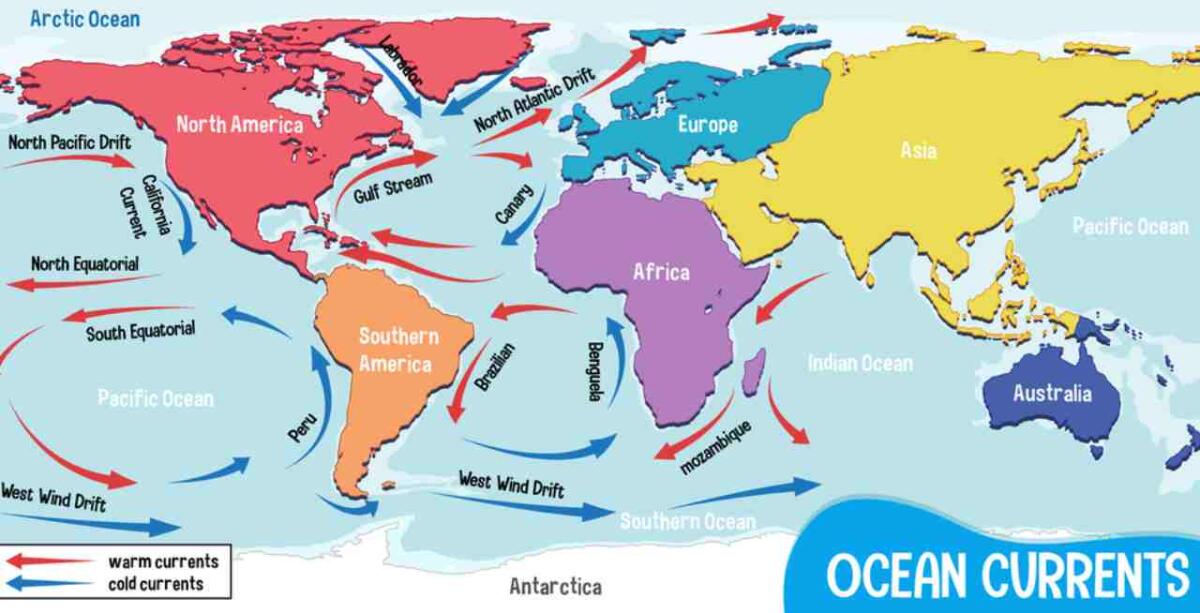 Correnti oceaniche e clima: nessun collasso imminente, ma la stabilità è a rischio - Correnti oceaniche (Depositphotos foto) - www.energycue.it
