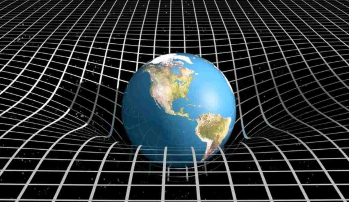 La gravità nasce dall’entropia? Una nuova teoria collega relatività e meccanica quantistica - Illustrazione della gravità (Depositphotos foto) - www.aerospacecue.it