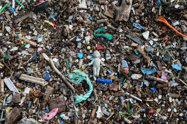 Illustrazione di un gran numero di microplastiche (Pexels FOTO) - www.energycue.it