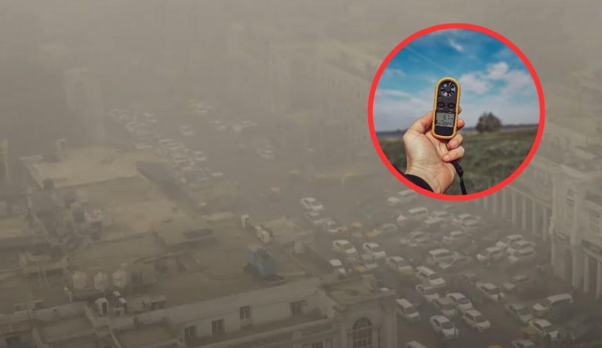 Inquinamento dell'aria a Delhi è più grave del previsto: l'umidità distorce le misurazioni - Difficoltà di rilevazione con l'inquinamento di Nuoca Delhi (screenshot Vice News/YouTube - Canva) - www.energycue.it