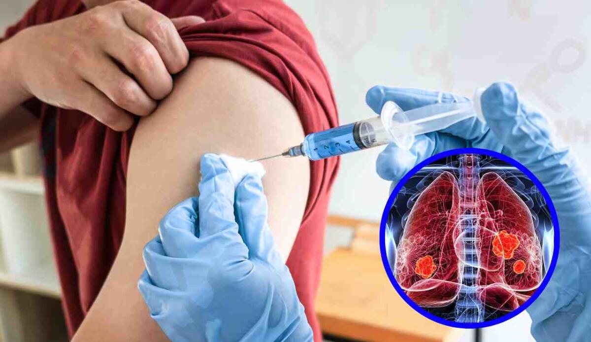 Bari, iniziano i test del vaccino contro il cancro al polmone - Vaccino contro il tumore ai polmoni illustrazione (Canva foto) - www.biomedicalcue.it