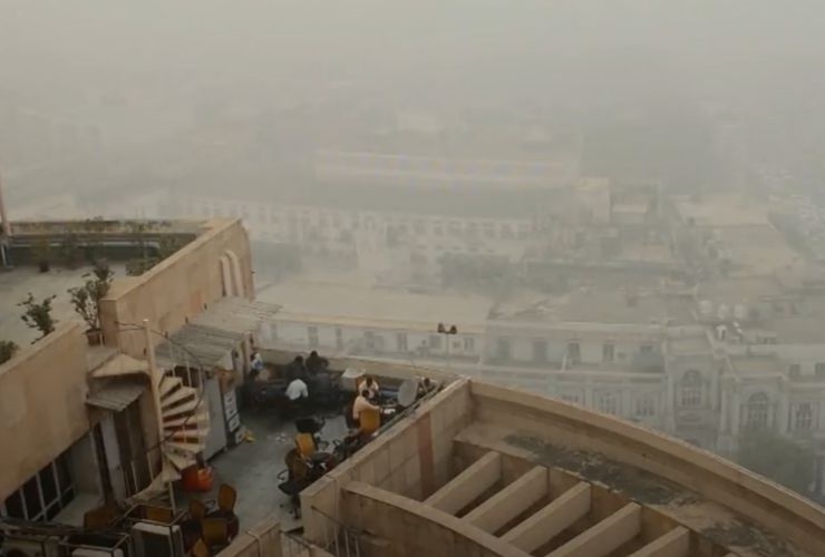 Nuova Delhi inquinata