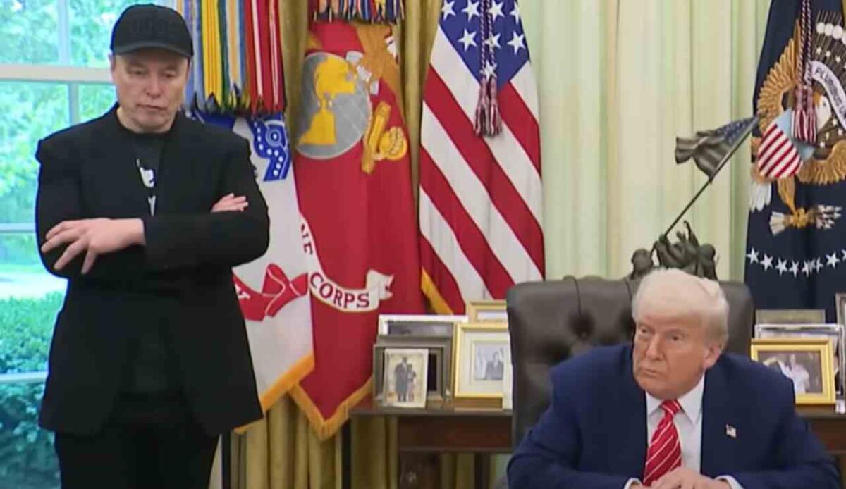 Trump vs Musk: cosa potrebbe succedere? - Trump contro Musk: ci sono segnali di allontanamento tra i due protagonisti della politica USA. Ecco cosa sta succedendo (screenshot Inside Edition/YouTube) - managementcue.it