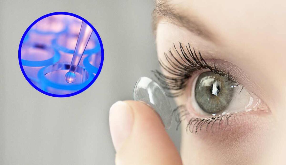 Con queste lenti a contatto potrai vedere al buio, anche a occhi chiusi - Lente a contatto vista al buio 
 illustrazione (Canva foto) - www.biomedicalcue.it