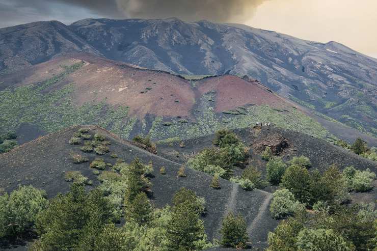 Illustrazione di una bocca dell'Etna (Pixabay FOTO) - sciencecue.it