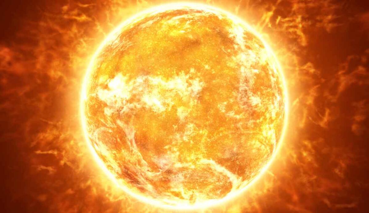 Il Sole come non l’abbiamo mai visto: Parker Solar Probe scatta immagini del Sole da record - Illustrazione del Sole (Canva FOTO) - aerospacecue.it