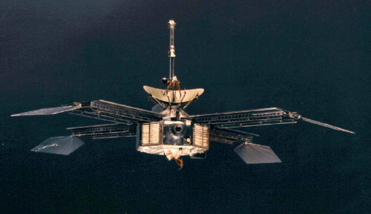 Mariner 4 e le prime immagini della superficie di Marte: 60 anni fa finiva il mito dei marziani - Illustrazione di un Mariner (Wikipedia NASA FOTO) - aerospacecue.it