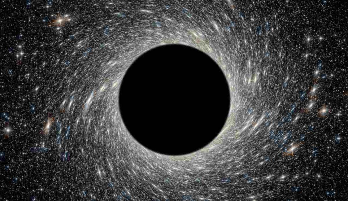 Il buco nero ‘mostruoso’ della Via Lattea ruota al limite della fisica - Illustrazione di un buco nero (Canva FOTO) - aerospacecue.it