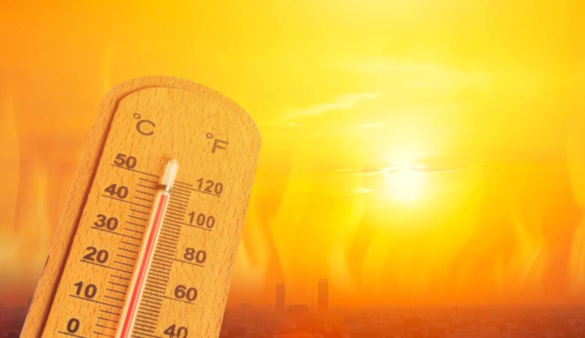 Estate 2025, il Mediterraneo tocca massimi storici: le nuove preoccupazioni climatiche - Illustrazione di temperature roventi (Canva FOTO) - marinecue.it