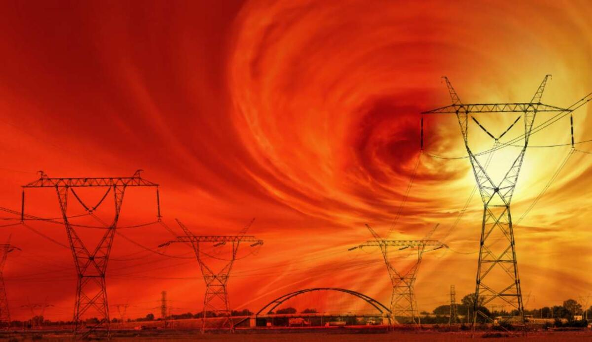La più grande tempesta solare dell’antichità: una supereruzione solare millenaria - Illustrazione di una tempesta solare (Canva FOTO) - energycue.it