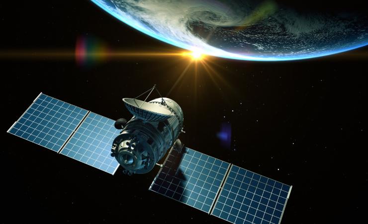Satellite europeo in orbita (Canva foto) - www.managementcue.it