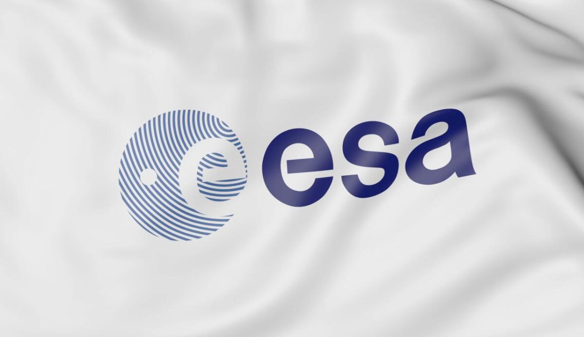 Test riuscito per il paracadute europeo più grande di sempre: pronto per l’atterraggio su Marte - Illustrazione del logo dell'ESA (Depositphotos FOTO) - aerospacecue.it