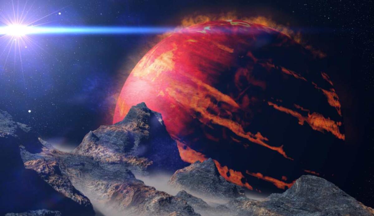 Giovane gigante gassoso immortalato mentre prende forma a 440 anni luce da noi - Illustrazione di un gigante gassoso (Canva FOTO) - aerospacecue.it