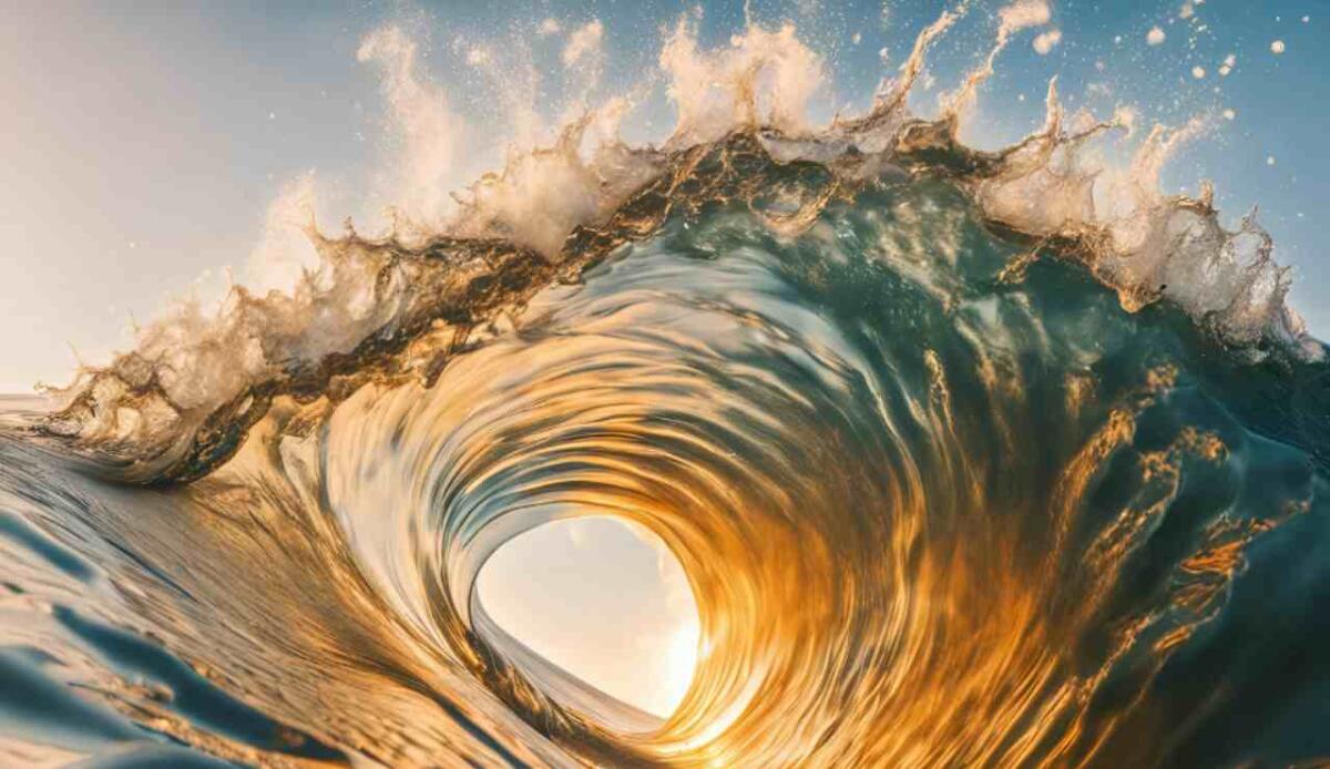 Ondate di calore marino 2023: un campanello d’allarme per gli ecosistemi oceanici - Illustrazione di un mare caldo (Canva FOTO) - marinecue.it