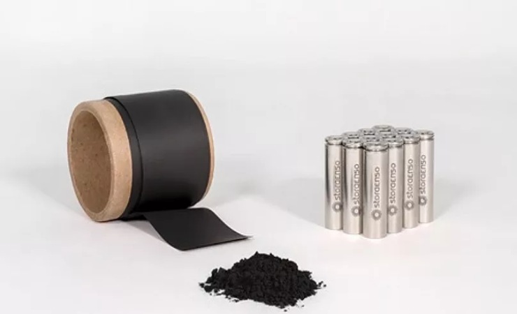 Batteria in legno