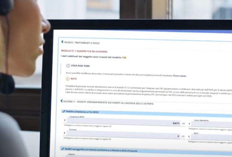 Schermata Inps (screenshot INPS - Canale ufficiale/YouTube) - financecue.it