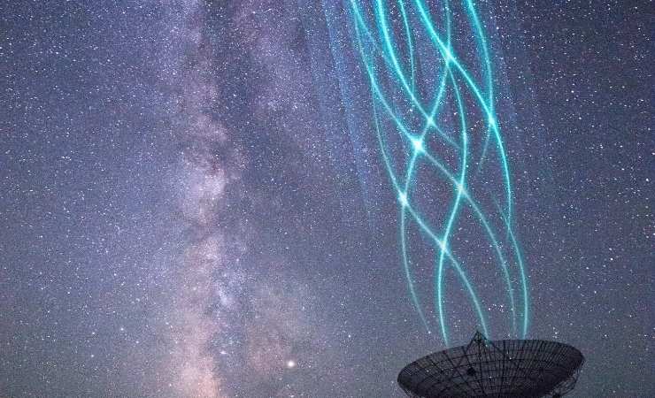 Esempio di radiotelescopio (canva.com) - www.aerospacecue.it