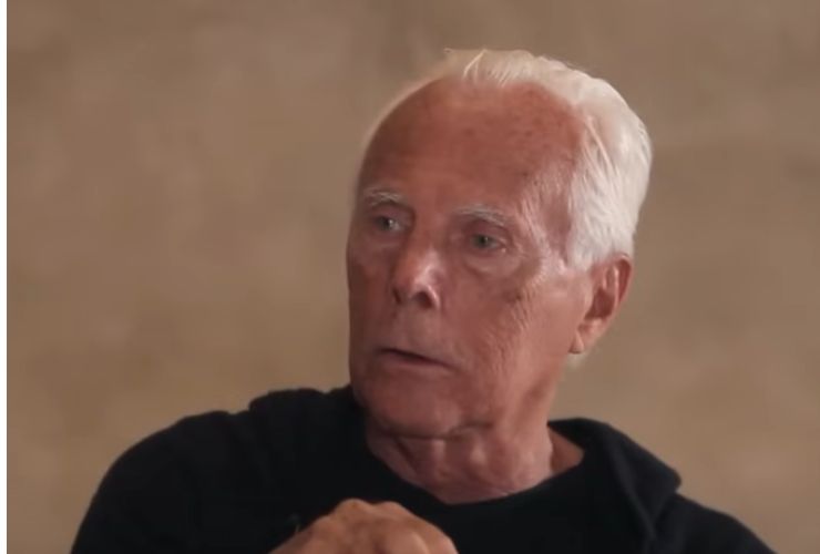 Giorgio Armani (screenshot The Business of Fashion/YouTube) - financecue.it