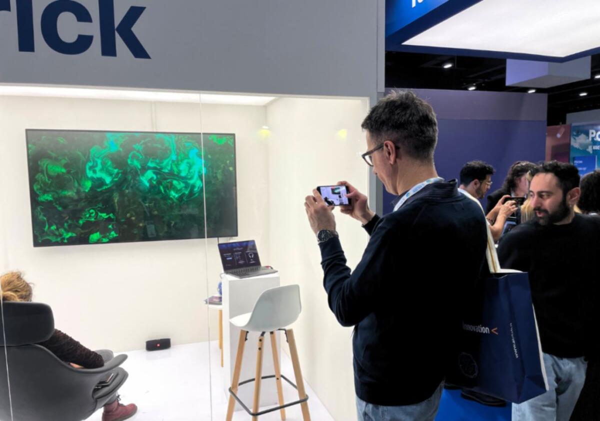 Stand activation: cos'è e perché rappresenta il futuro delle fiere - Attività di stand activation co-progettata insieme a Fabrick durante il Salone dei Pagamenti 2024 (BrainArto foto)