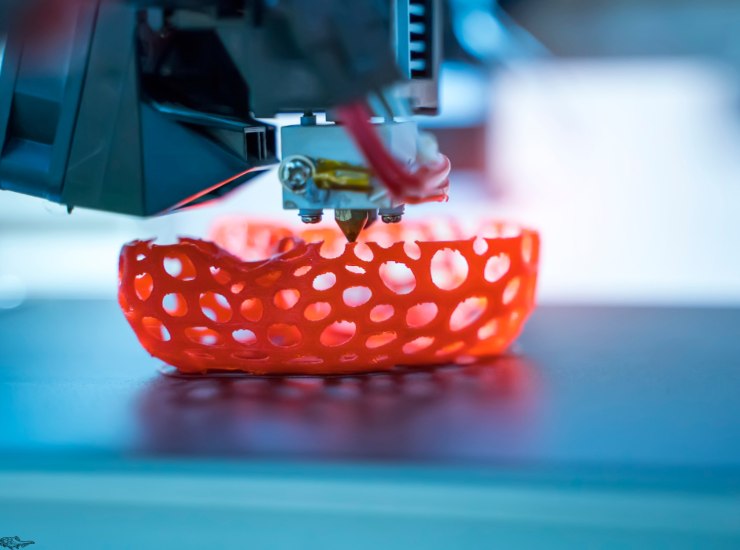 Illustrazione di una stampa 3D (Canva FOTO) - systemscue.it