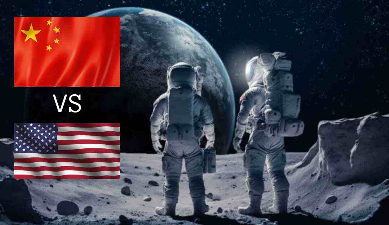 Lotta tra USA e Cina per la Luna (Depositphotos foto) - www.managementcue.it