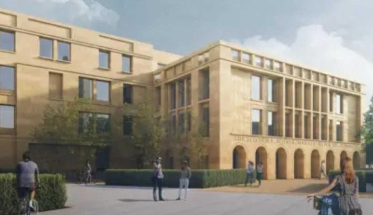 Oxford inaugura il suo edificio più grande: architettura sostenibile e umanistica in un solo centro - Schwarzman Centre (BBC Foto) - www.buildingcue.it