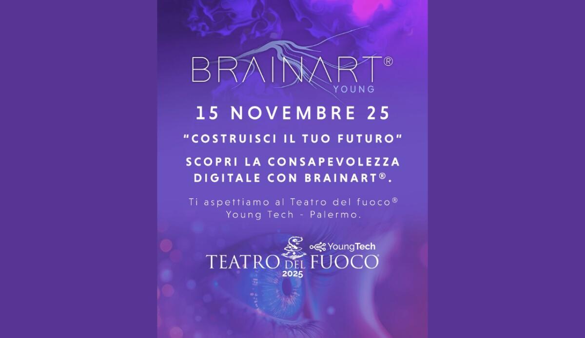 Quando la mente diventa arte: BrainArt al Teatro del Fuoco® Young Tech di Palermo - 